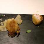 フロリレージュ - 自分の二品目は鹿の脳みそ！