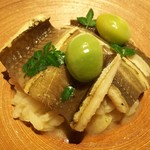 イル アオヤマ - リゾット、穴子、新銀杏