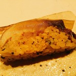 鮓 きずな - 鯖棒鮨(側面)