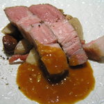 レストラン メルキュール - 甘とろ豚の低温調理　生姜ソース