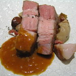レストラン メルキュール - 甘とろ豚の低温調理　生姜ソース