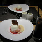 レストラン メルキュール - 桃のシャーベット