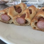 粉とクリーム - 断面に着目する。