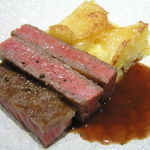 レストラン メルキュール - 石鎚牛サーロインステーキ　赤ワインソース