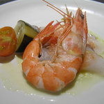 レストラン メルキュール - 水蛸のカルパッチョと天使の海老のポシェ