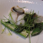 ファニエンテ - スズキのソテーバジリコソース和え