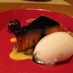 ファニエンテ - デザート：濃厚カラメルのプリン