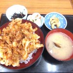 みさき食堂 - ｢かきあげ丼｣1,000円