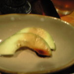 寿司 和食 みらく - 瓜のぬか漬け：自家製でしょう！ど・ストライクな好み味