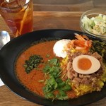 アキバ盛りカレー2 Aセット