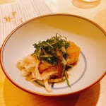 地葉 - 2018.7.  鶏皮ポン酢