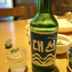 鄭만석미역 - ソジュ(焼酎) 4000₩