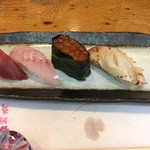 鮨 やま坊し - 寿司4カン