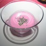 ルチアーノショー - 冷製のボルシチ