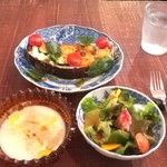 ブリコラージュ ブレッド アンド カンパニー ダイニング・カフェ - オープンからお世話になっていたスタッフさんのお一人が、この日までだそうで・・・(T-T) でも、お客として利用する予定とのこと☆　この日お会いできて良かったし、またお会いできるといいなと思っています。