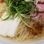 ラーメン巌哲 - 真夏の献立 鮪塩冷やし