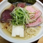 ラーメン巌哲 - 鮪塩冷やし（真夏の献立）