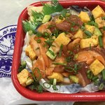 丼丸 海桜 - 料理写真:バラ丼(サバ)