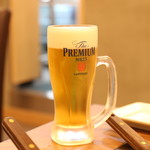 お好み焼き鉄板焼き よし田 - プレミアムモルツ