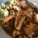 ラーメン 中村 - チャーシュー麺ハーフ