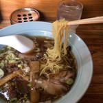 ラーメン 中村 - これこれ、極細麺