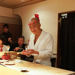 鮨 尚充 - 笑顔の孝光さん