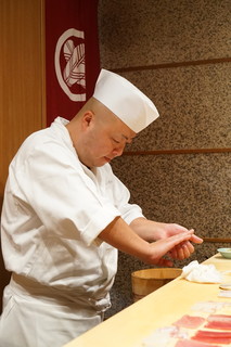 Ginza Sushi Kanesaka - 英語が堪能な三平さん