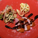 中華たかせ - 京鴨の香り焼き香港スパイス風味