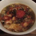 ラーメン凪　炎のつけめん - 炎のつけ麺　３辛のつけ汁