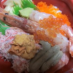 豊寿丼丸 - オホーツク丼(500円＋税)