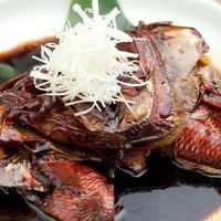 網走産 超特大きんき煮付け