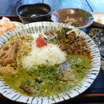 旧ヤム邸 - ぜんがけ（ジャスミンライス大、ピクルス大）