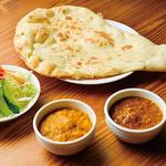 Chewy naan and aged curry set