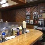 ラーメンショップ さつまっ子 スペシャル21 - 店内（本日の座席より右まわり）➡