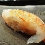 鮨　樋口 - 2011年8月訪問　天然鯛昆布締め