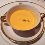 資生堂パーラー - 本日のスープ　冷製かぼちゃのクリームスープ
