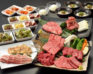 h Yakiniku Hompo Pyua - 満足コース6,500円＋税