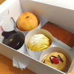 Patisserie Chez KOBE - 購入したケーキ。