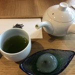 茶寮つぼ市製茶本舗 - 水まんじゅう