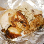 ガーリックチキン - 料理写真:チキンの丸焼き半分