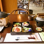 ホテルグランド天空 - お弁当のような配膳