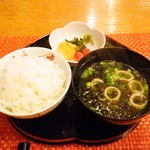 悠湯の郷 ゆさ - ふっくら美味しい「つや姫」