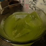 焼鳥 くふ楽 - 玄米緑茶