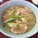 手打ラーメン 隆盛 - ねぎらーめん