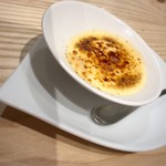 創作串揚げ つだ - クレームブリュレのアイス