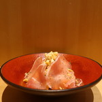 こころや - 桃と生ハムとくるみの白和え