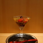 こころや - 夏野菜とじゅんさいの酢のもの