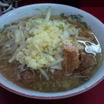 ラーメン二郎 京急川崎店 - 小ラーメン/油少なめ/野菜少なめ・ニンニク多め