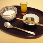 紀茂登 - 水菓子は二段構え。