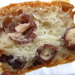 プレザン - 大納言と有機ココナッツのフランスパンの断面